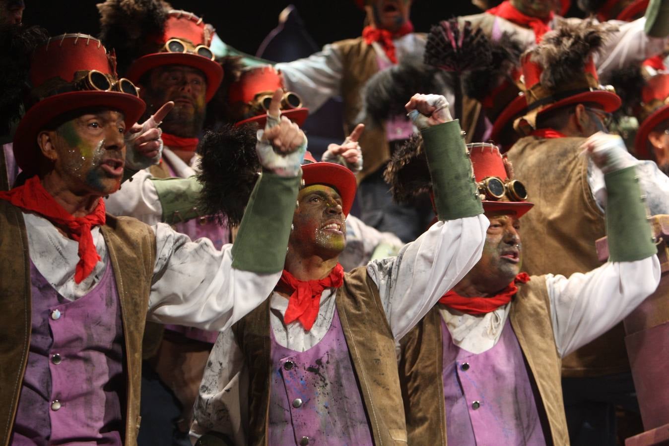 Pase de Cuartos de Los chimenea